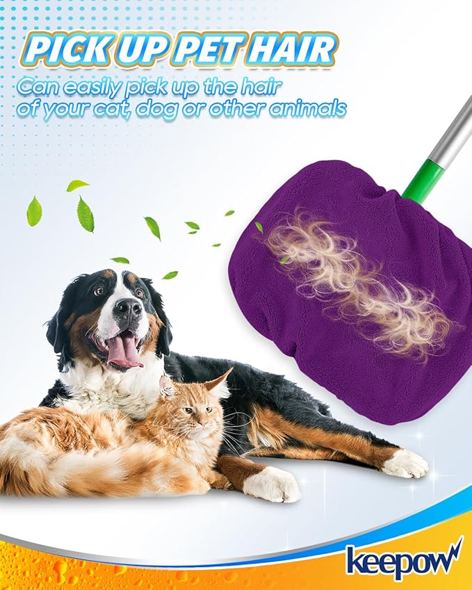 KEEPOW Reusable Mop Pads Compatible - Image 9