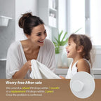 Adhesive Wall Hook for Coat and Towel: Extra Sticky 12 LB, Stainless Coat Rack - Image 6