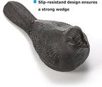 ZOOFOX 3 Pack Cast Iron Door Stopper, Decorative Door Stop, Heavy Duty Rustic - Image 4