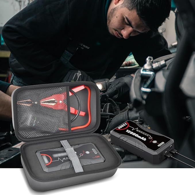 Carrying Case Compatible with NEXPOW Car Jump Starter, Fits - Image 6