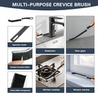 Floor Scrub Brush with Long Handle, 2 in 1 V-Shape Grout Brush with Squeegee + - Image 5