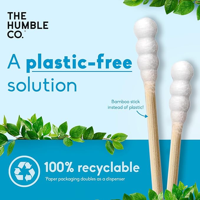 The Humble Co Bamboo Cotton Swabs - Image 2