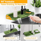 14.6 inch Faucet Mat for Kitchen Sink Splash GuardKitchen Sink Faucet Mat - Image 5