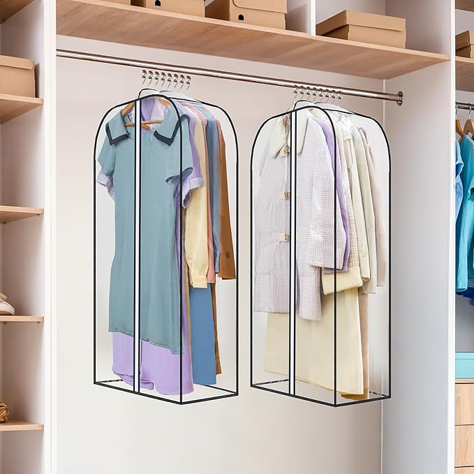 LANDNEOO 2 Pack Clear Garment Bags - Image 6
