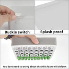 FULLCASE Battery Storage Organizer Holder Holds 54 AA AAA Batteries, Box Cases - Image 4