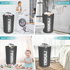 StorageRight 90L Large Laundry Basket, Laundry Hamper, Dirty Clothes Hamper - Image 7