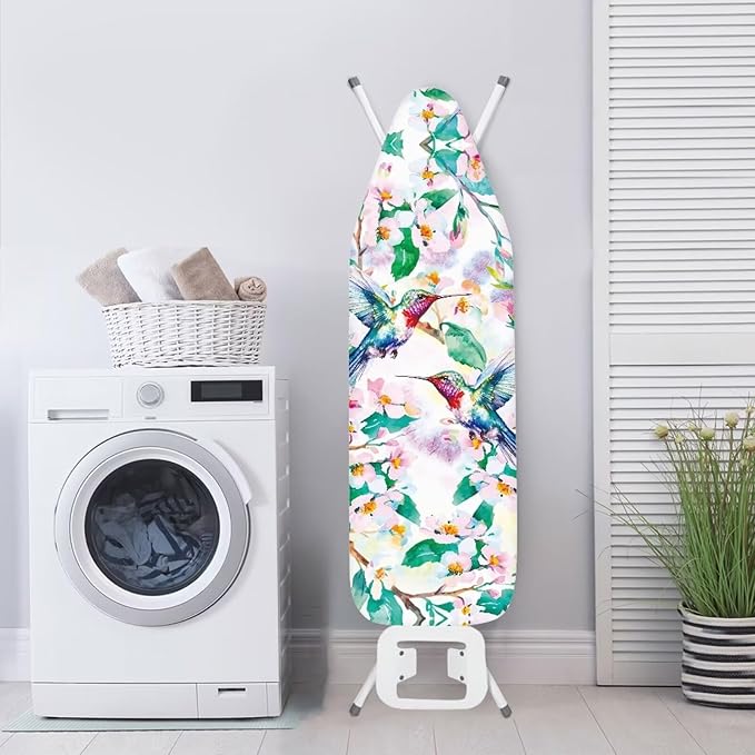 Hummingbird Leaves Easy Installation 15x54 Ironing Board Cover and Pad - Image 4