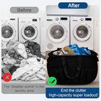 Collapsible Laundry Baskets, Tear Proof Pop Up Laundry Hamper - Image 4