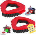 2 Pack Scrub Brush Replacement Head by TidyMonster