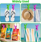 Beach Towel Clips for Beach Chairs Cruise, Strong Grip Clothes Pins Non-Slip - Image 8