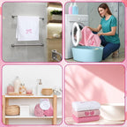3 Pcs Bow Heart Hand Towels for Bathroom Embroidered Bathroom Towels Farmhouse - Image 6
