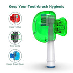 Mspan Toothbrush Head Cover Cap: Toothbrush Protector Brush Pod Case Protective - Image 3
