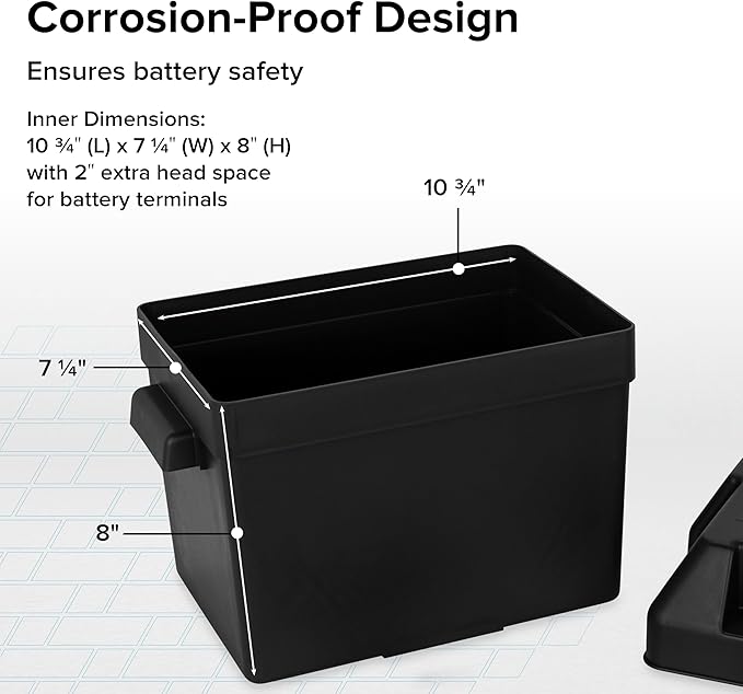 Camco Heavy Duty Battery Box - Image 3
