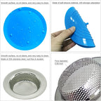 4PCS Kitchen Sink Strainer Stopper Kit, Universal Silicone Sink Drain Plug Cover - Image 4