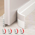 Hojoy 4 Pack Under Door Draft Stopper, Adjustable Door Sweep Anti-Collision by HOJOY
