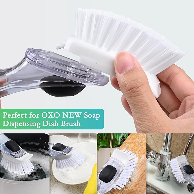 New Brush Refills for OXO New Soap Dispensing Dish Brush - Image 4