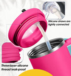 30oz Flip Straw Leak Proof Lid for Stanley Quencher, 30 oz Tumbler Lid - Image 3