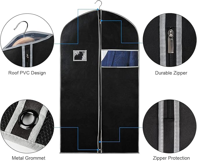 Syeeiex 40" Suit Bag, Suit Bags - Image 3