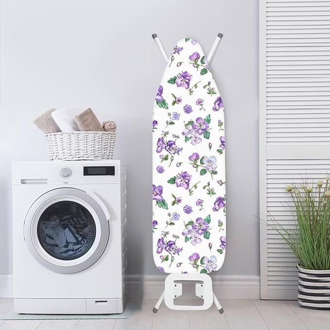 Floral Ironing Board Cover, Iron Board Cover Standard Size, Ironing Board Cover - Image 3
