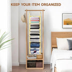 Posprica Interchangeable Hanging Closet Organizer – 6 Slim Tiers or 3 Spacious - Image 8
