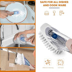 Soap Dispensing Replacement Dish Brush Storage Set - Image 6