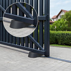 Rubber Widened Door Stopper Wedge – 2 Pack Black Door Stoppers Wedge - Image 8