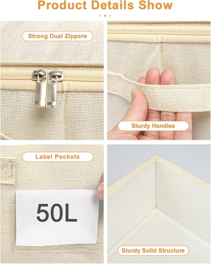 punemi Underbed Wedding Dress Storage Box, Wedding Dress Preservation Keepsake - Image 6