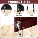 Chumia 12 Pieces Heavy Duty Door Stoppers 5.35 Inches Kickdown Adjustable Kick - Image 3