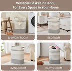 Laundry Basket with Handles - Image 3