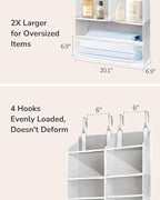 ULG Over the Door Organizer, 5-Tier Extra Large Hanging Storage - Image 6