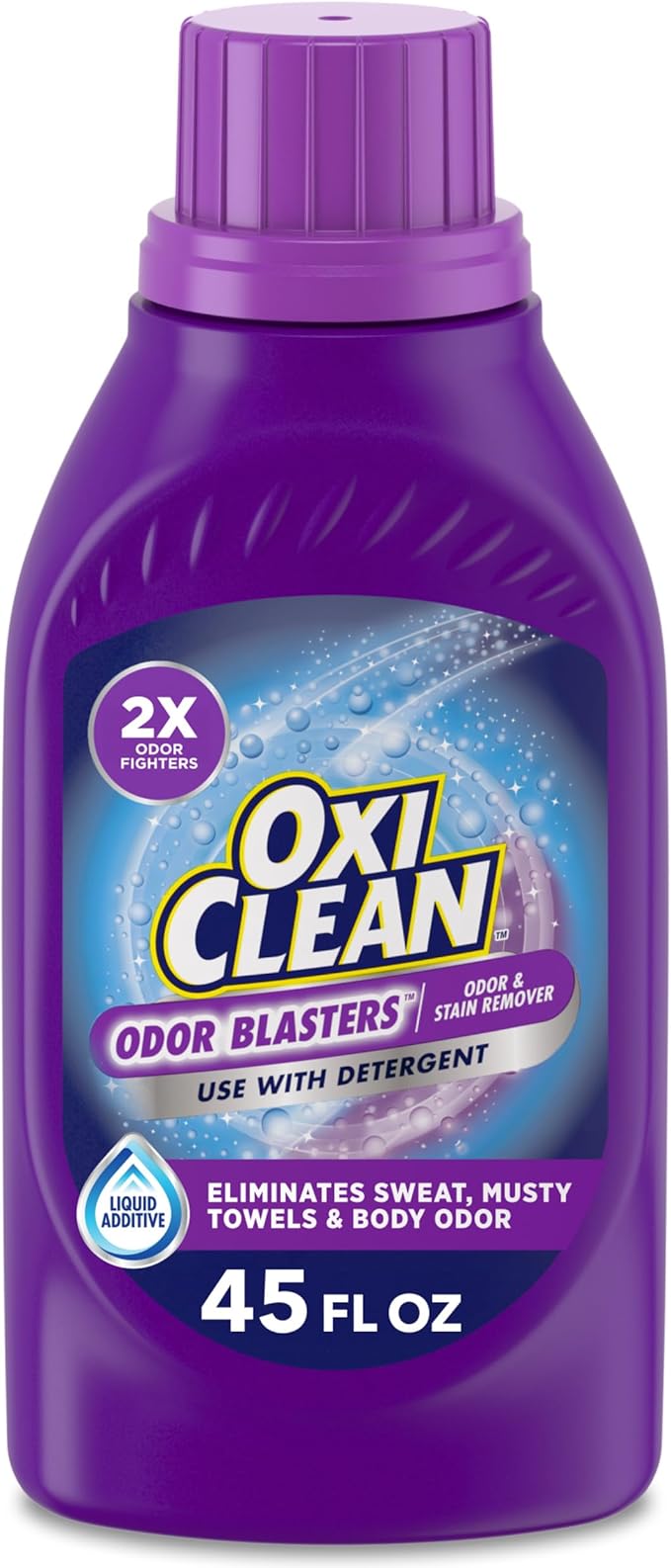 OxiClean Odor Blasters Odor and Stain Remover Liquid Laundry Additive, by OxiClean