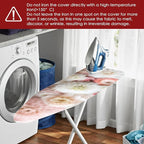 Nuxovilar Pink and White Blooming Flowers Ironing Board Cover, This Cover Fits - Image 6