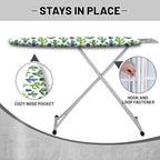 Extra Thick Ironing Board Cover and Pad, Tropical Cactus 15x54 Ironing Board - Image 3