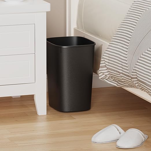CEROELDA Small Bathroom Trash Can, 2.6 Gallon Slim Mini Garbage Can Small Trash - Image 5
