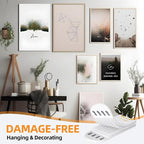 Picture Hanging Strips, Picture Hanger Kit, Removable Damage Free, Picture - Image 5