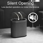 ELPHECO Bathroom Motion Sensor Trash can 2 Gallon Automatic Garbage Can - Image 5