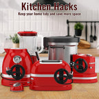 Cord Organizer for Kitchen Appliances, Kitchen Gadgets Stick on Pressure Cooker - Image 8