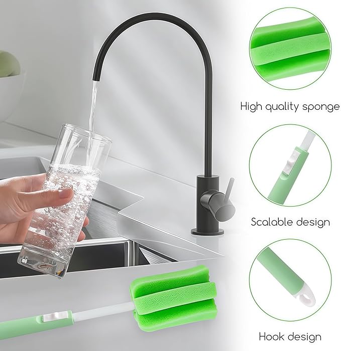 VASANA 3PCS Sponge Cleaning Brush - Image 3