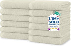DAN RIVER 12 Pack Wash Cloths for Showering by DanRiver