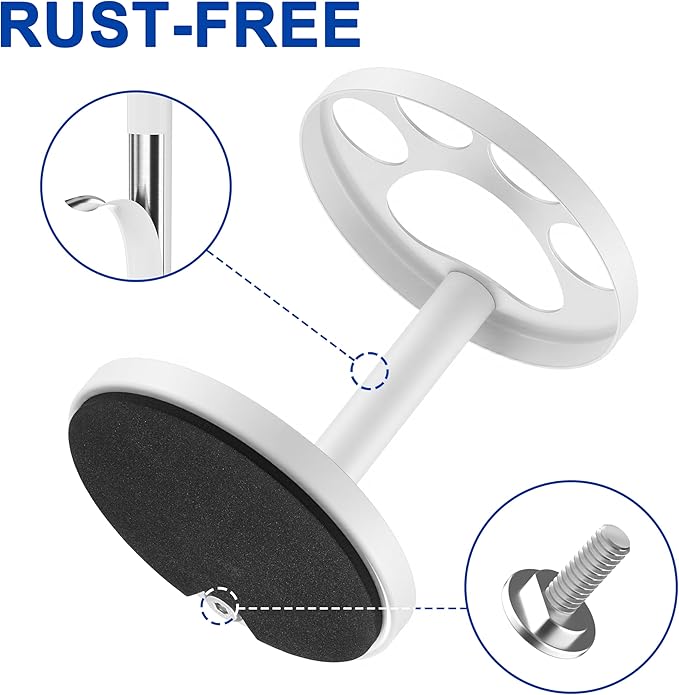 Metal Toothbrush Holder Stand for Bathroom: Stainless Steel Ventilated Organizer - Image 5