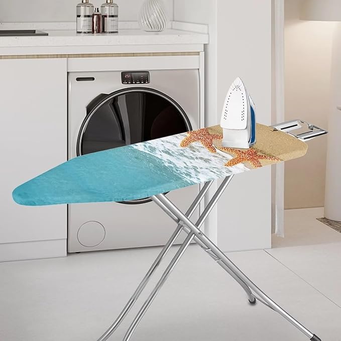 ZDCUSTOM Beach Starfish Ironing Board Covers, 15x54 Padded Ironing Board Covers - Image 2