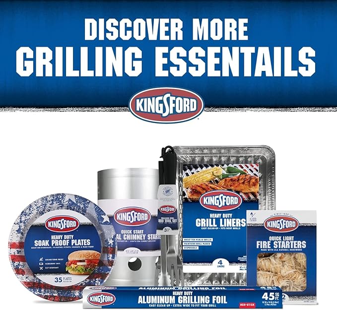 Kingsford Heavy Duty Aluminum Grilling Foil | Non-Stick Aluminum Foil - Image 8