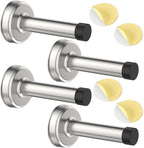 4 Pack Door Stops, 304 Stainless Steel Door Stoppers, Easy Installation - Image 9