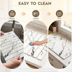 Stone Dish Drying Mat, Complete 4-Piece Set - Image 7