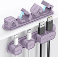 6 Pack Magnetic Cable Clips, Laitver Cord Organizer Holder Strong Adhesive Desk by Unknown