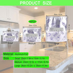 Reusable Aluminum Foil Storage Bags, Leak-Proof Stand-Up Bags - Image 2