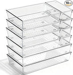10 Pack Large Drawer Organizer Bins by CHOWAY