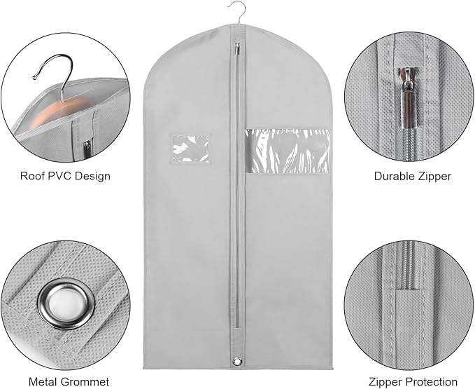 Syeeiex 40" Suit Bag, Garment Bags - Image 3