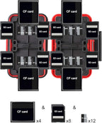 LYNCA 24 Slots Camera Memory Card Case Holder Water-Resistant Anti-Shock SD - Image 2