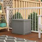 Suncast SS500ST 22 Gallon Small Resin Outdoor Patio Storage Deck Box (4 Pack) - Image 3